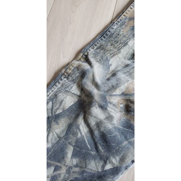 Wrangler Pro Gear Pants Mens 42x30 Realtree Camo Fleece Lined Hunting Outdoor - Picture 4 of 14